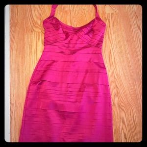 Magenta BCBG dress